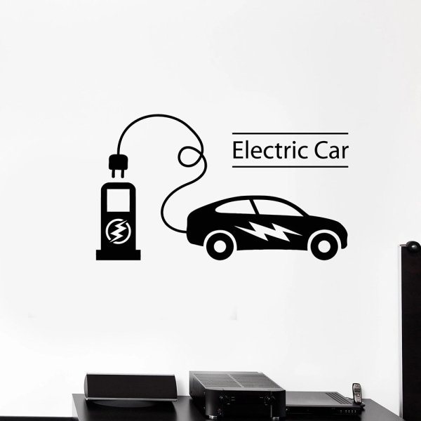 Наклейки на электрокар