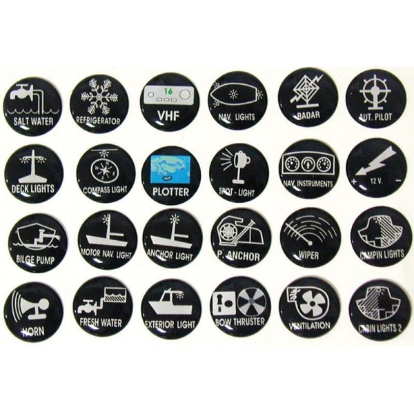 Наклейки на щиток