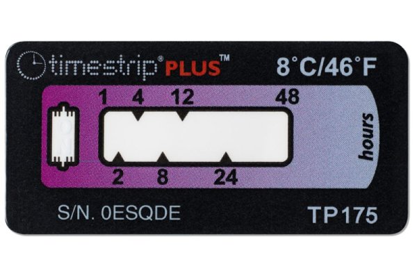 Термоиндикатор наклейка