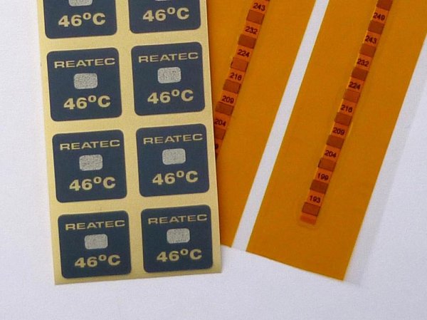 Термоиндикаторные наклейки