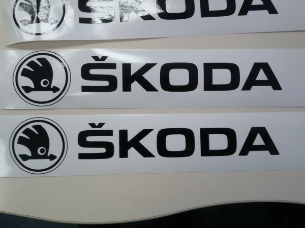 Наклейки на шкоду Октавия а5