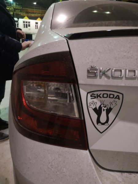 Наклейки Шкода Октавия