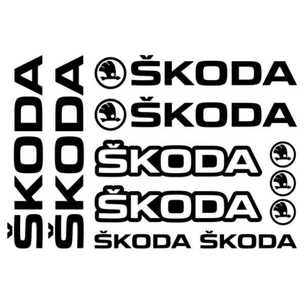 Наклейки Шкода