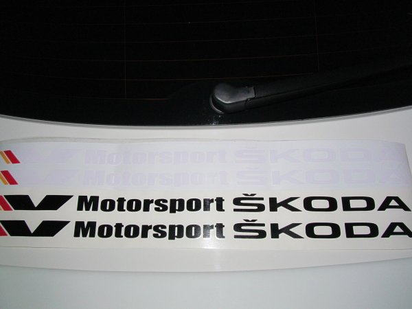 Наклейка Skoda
