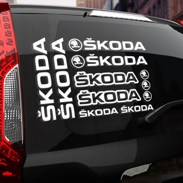 Наклейка Skoda