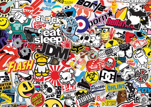 Стикербомбинг JDM