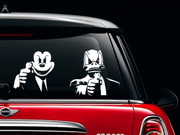 Наклейки на авто