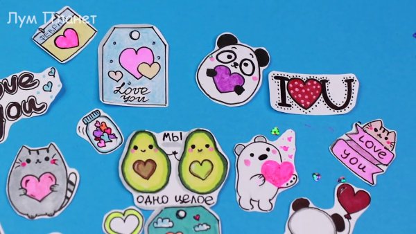 Идеи для стикеров своими руками