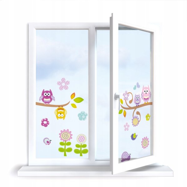 Красивые наклейки на окна