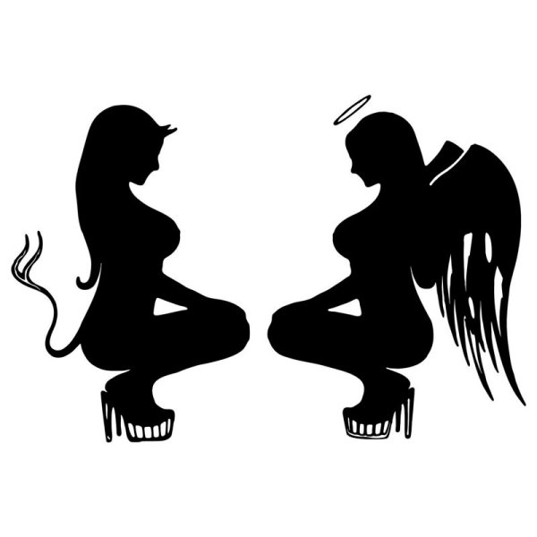 Наклейки на машину пин ап