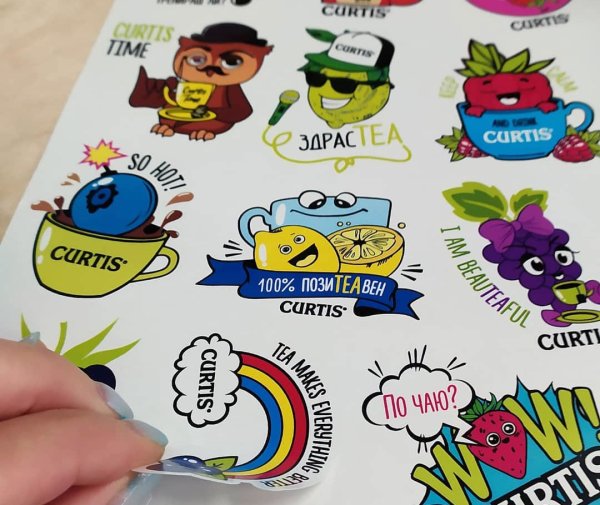 Принты для наклеек