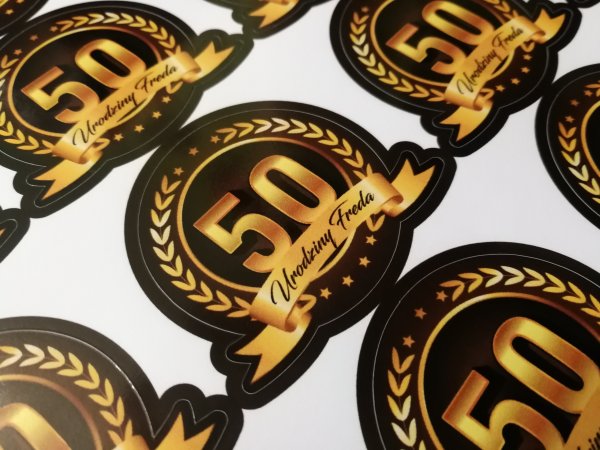 Фигурная этикетка