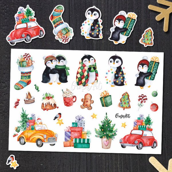 Фигурные Стикеры