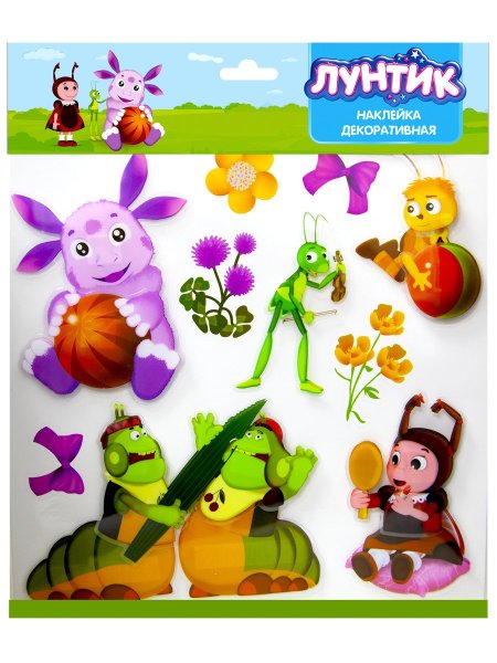 Наклейки из Лунтика