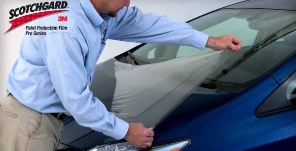 Антигравийная пленка 3m на авто