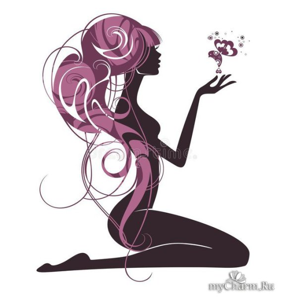 Модные иллюстрации девушек