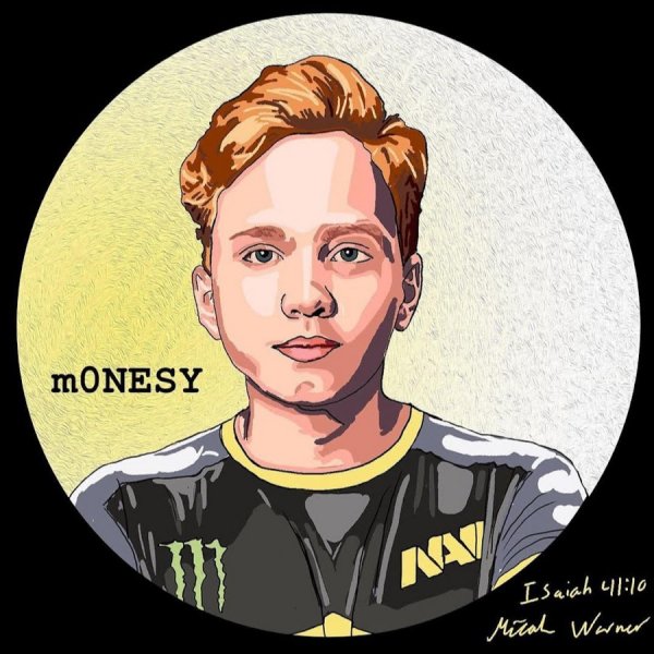 Нави на черном фоне