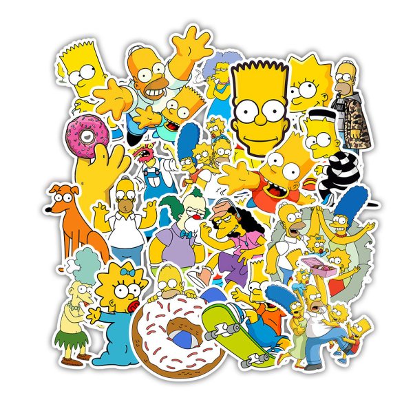 Стикеры симпсоны