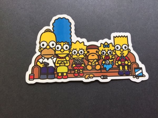 Идеи для наклеек симпсоны