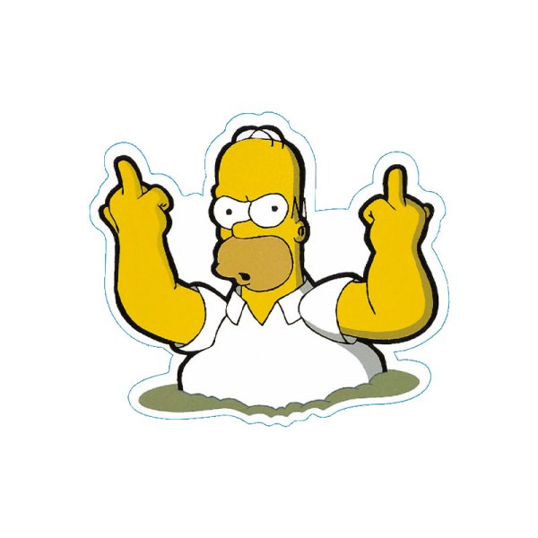 Наклейки-Стикеры "симпсоны"
