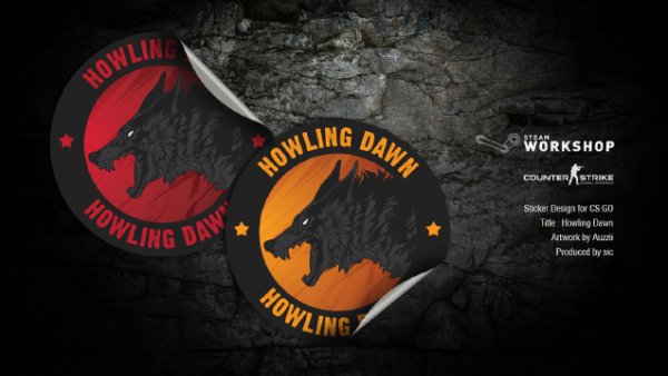 Наклейка вой КС го