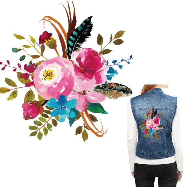 Красивые аппликации на одежде