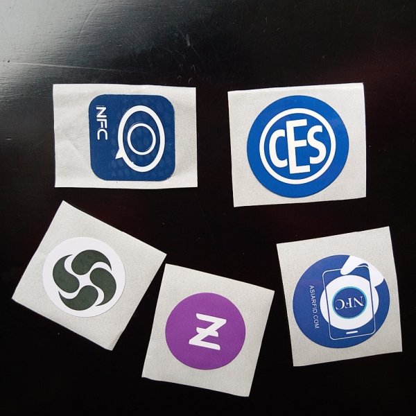 Наклейка чип NFC