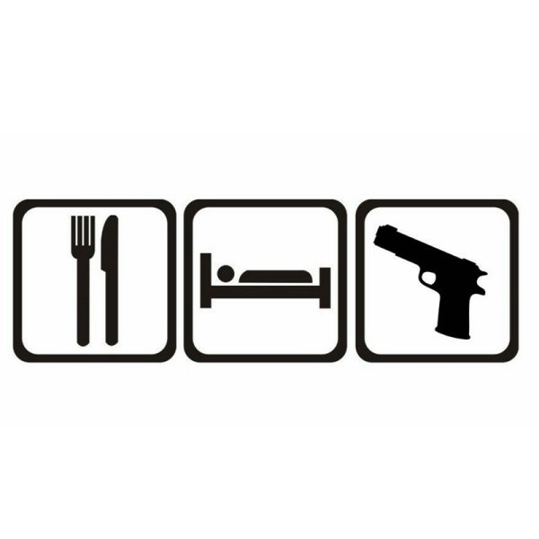 Наклейки на ружье на ствол