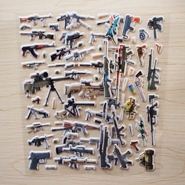 Наклейки "оружие"