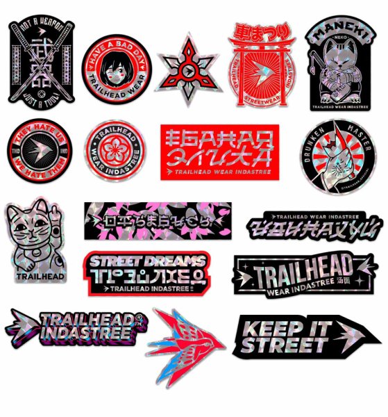 Наклейки Трейлхед