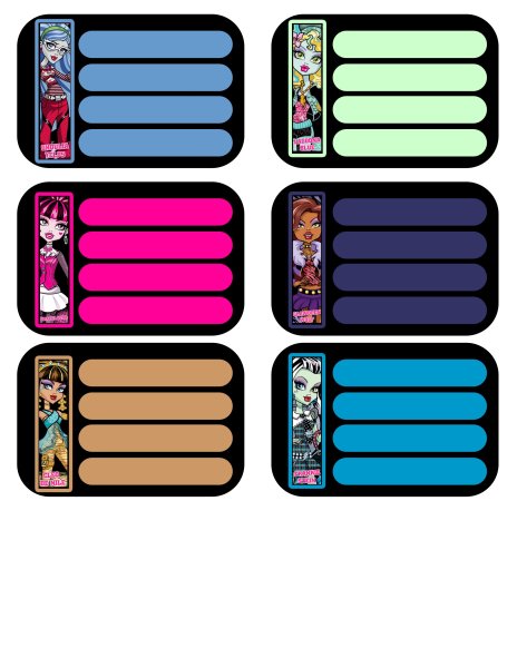 Наклейки в тематике школы