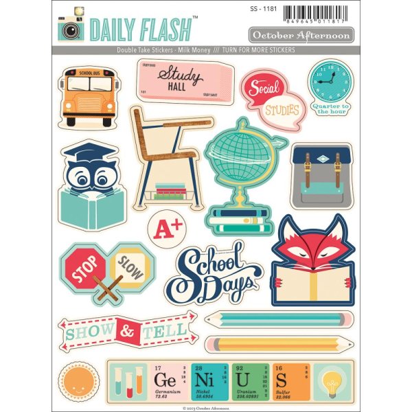 В школе (с наклейками)