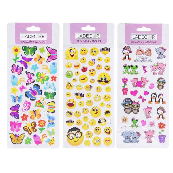 Стикеры наклейки детские
