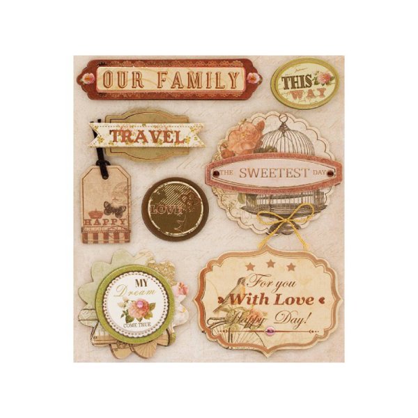 Наклейки дляскраббукинга