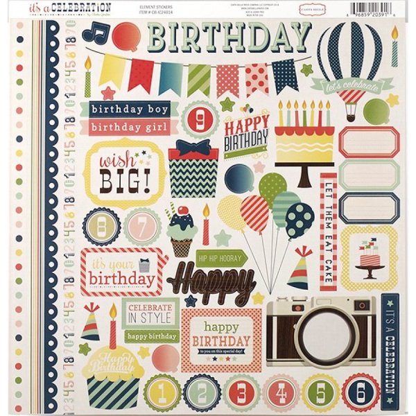 Скрапбукинг наклейки