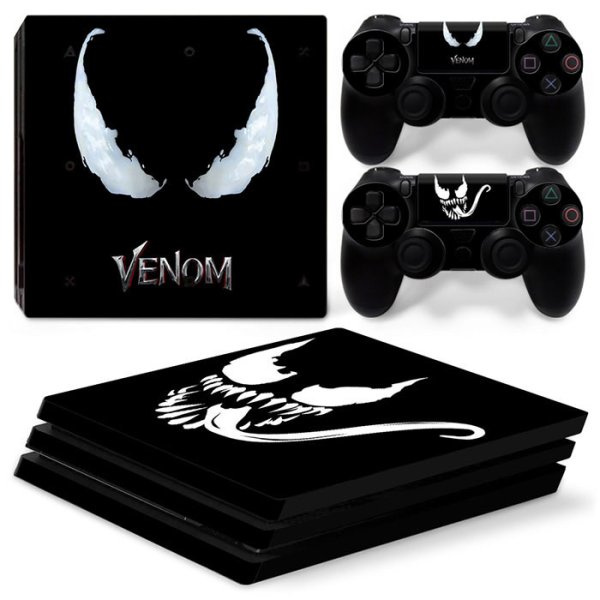 Наклейки на консоль ps4 Slim