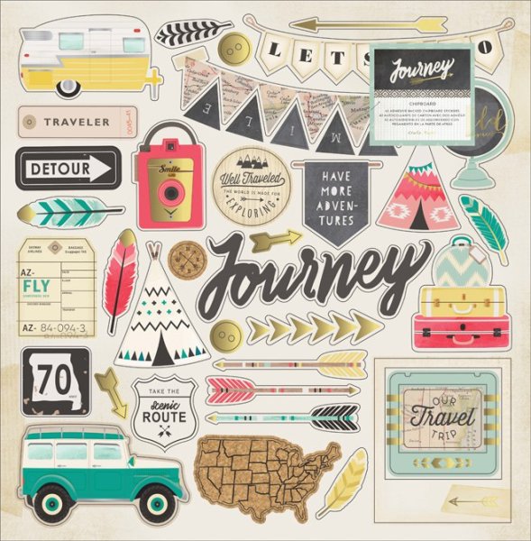 Путешествие для скрапбукинга