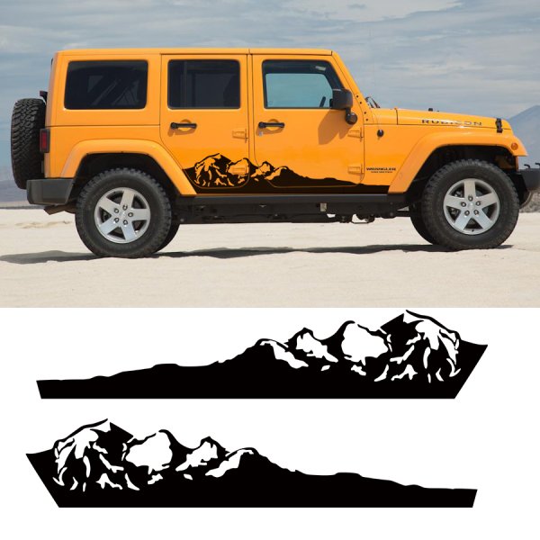 Наклейки Рубикон на джип Вранглер Рубикон