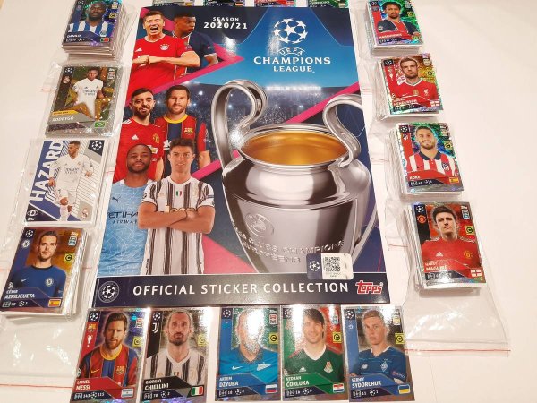 Topps лига чемпионов УЕФА 2020-2021