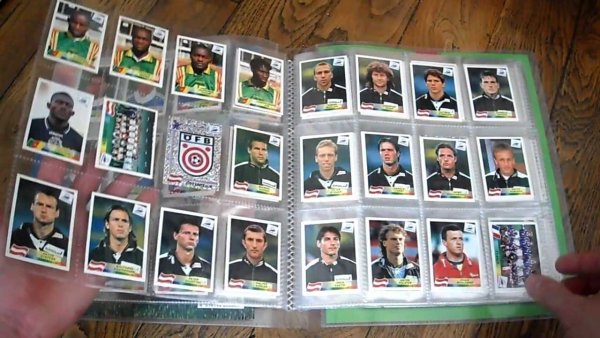 Panini наклейки Вики