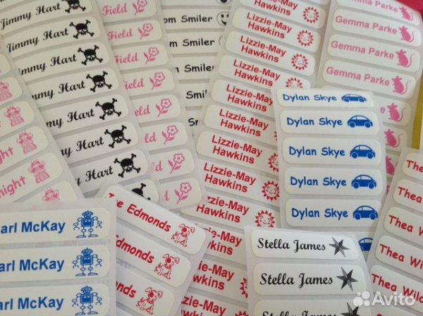 Термические наклейки на одежду