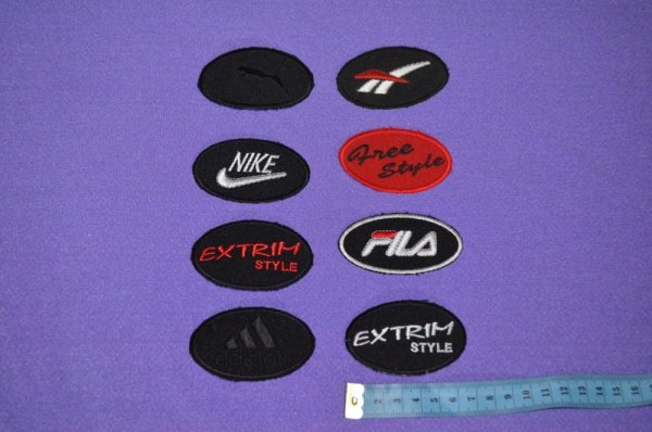 Термонаклейки на одежду бренды