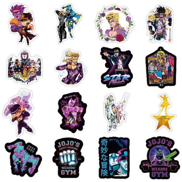 Стикеры Джоджо наклейки