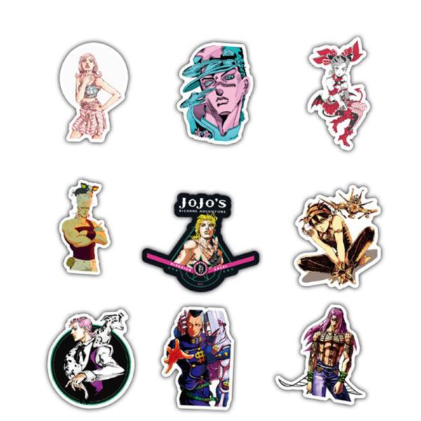 Jojo наклейка на ПК