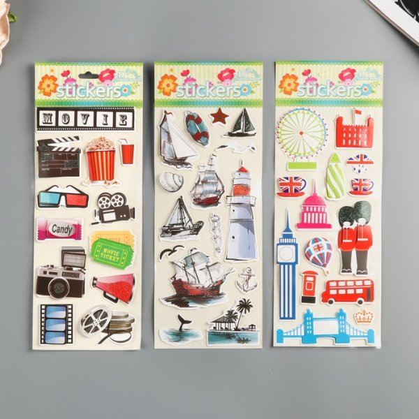 Бумажные наклейки