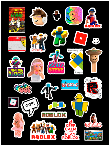 Стикеры игры