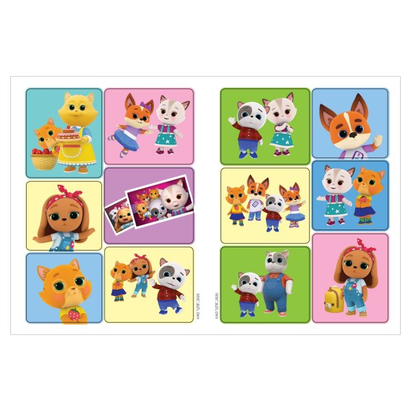 Стикеры кошки и собаки