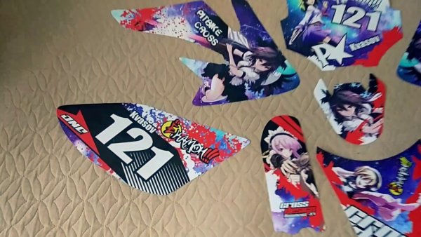 Наклейки на питбайк Ирбис ТТР 125