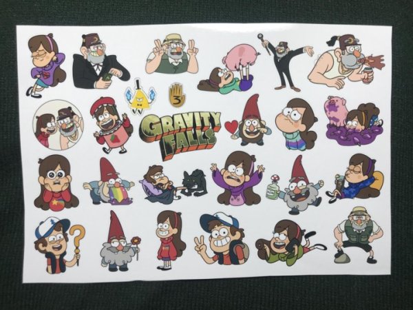 Стикербук Гравити Фолз
