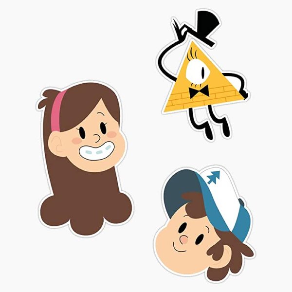 Стикеры Гравити Фолз для печати